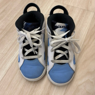Nike Air Jordan 6/小童休閒鞋/15CM/北卡藍配色