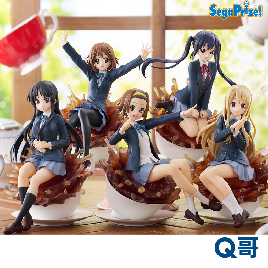 SEGA K-ON! Luminasta 田井中律 秋山澪 琴吹紬 平澤唯 中野梓 輕音部 景品 公仔 模型 人偶 Q哥