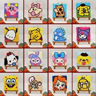 🌸免運【全套材料包 輕鬆點綴】 毛球畫 球球畫 毛球 幼兒DIY 兒童美術作品 DIY工具組 手作 DIY 裝飾佈置1