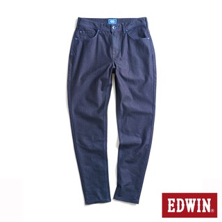 EDWIN 男款 EDGE 藍光動能全方位彈力丹寧錐形褲(原藍磨)