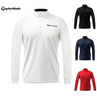 Taylarmode春秋季高爾夫長袖男士T恤球服golf男裝上衣polo衫衣服