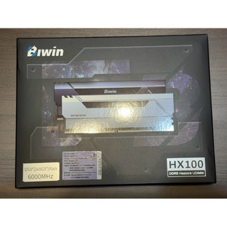 佰維 Biwin Black Opal HX100 DDR5 6000 C28 32GB(16*2) 黑 超頻桌上型