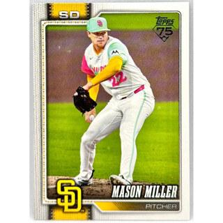 教士終結者 Mason Miller 2026 Topps Baseball Series 1 #179 球員卡棒球卡