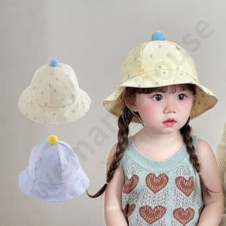 帽帽家👒台灣現貨🚚 兒童漁夫帽 小孩漁夫帽 寶寶漁夫帽 藍色 寶寶帽子 漁夫帽 兒童帽子 小孩帽子 寶寶遮陽帽 遮陽帽