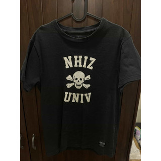 二手 75% NEIGHBORHOOD × IZZUE NBIZ 短Tee M號 袖口標有脫落