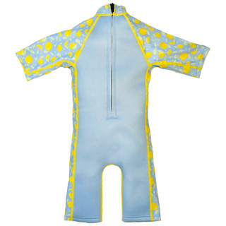 《Splash About 潑寶》UV Sun & Sea Suit 兒童抗UV防曬防寒連身泳裝 - 清爽檸檬