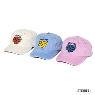 STAYREAL HAVE A GOOD DAY刺繡洗水老帽