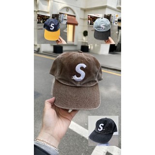 【日韓購入】現貨 iShoes正品 Supreme S Logo 老帽 帽子 潮流 穿搭 雙色 拼接 棒球帽