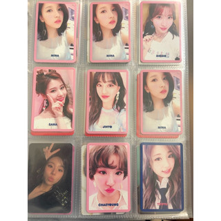 Twice signal小卡 粉卡 藍卡Twice 小卡
