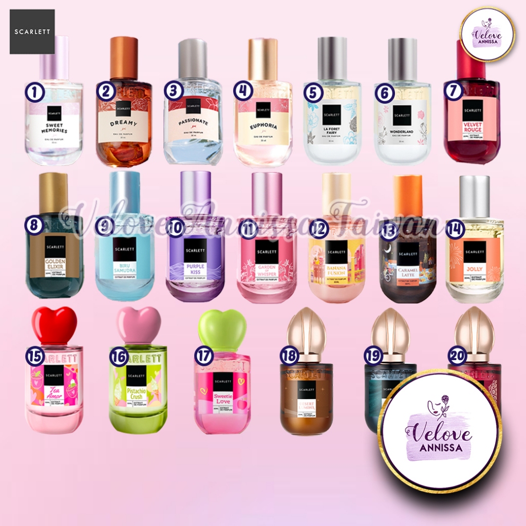 Scarlett Whitening Eau De Parfum Perfume Pewangi Badan