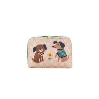 Lesportsac 狗狗 大號化妝包/收納包