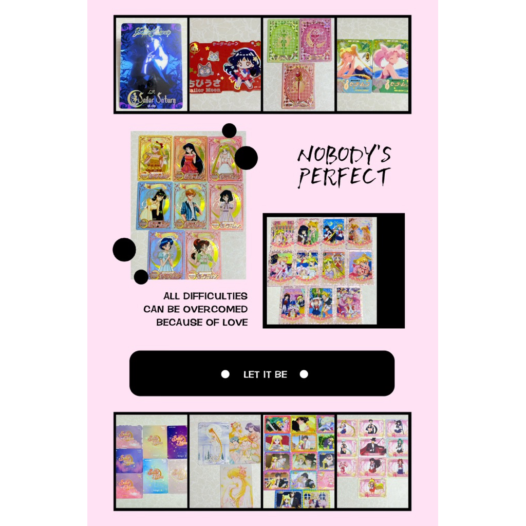 Sailor Moon 美少女戰士-月之綺夢舞會收藏卡 美戰收藏卡 美少女戰士卡牌 Hello card美少女戰士收藏卡
