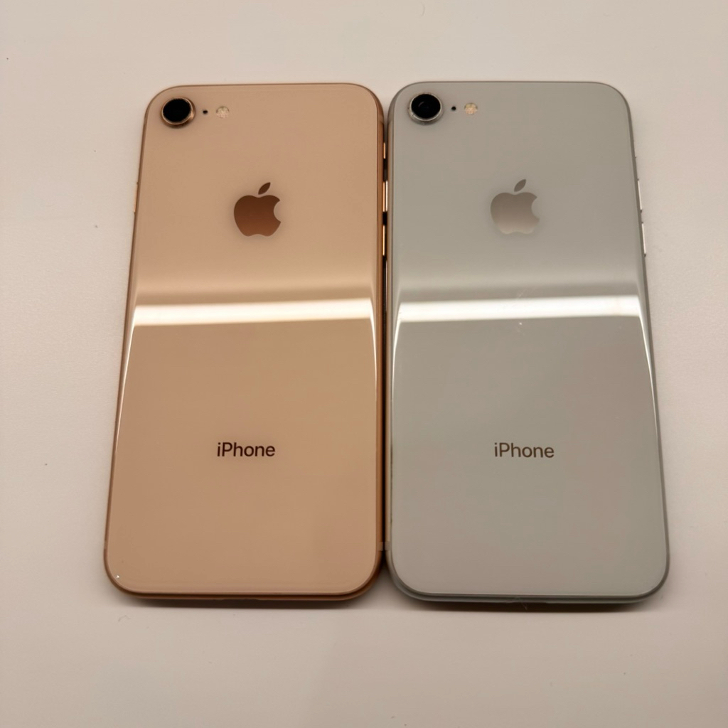 兩台iPhone 8工作機出售 機況看商品詳情 64GB 金色白色 公務機 遊戲機 備用機 拍照機 導航機