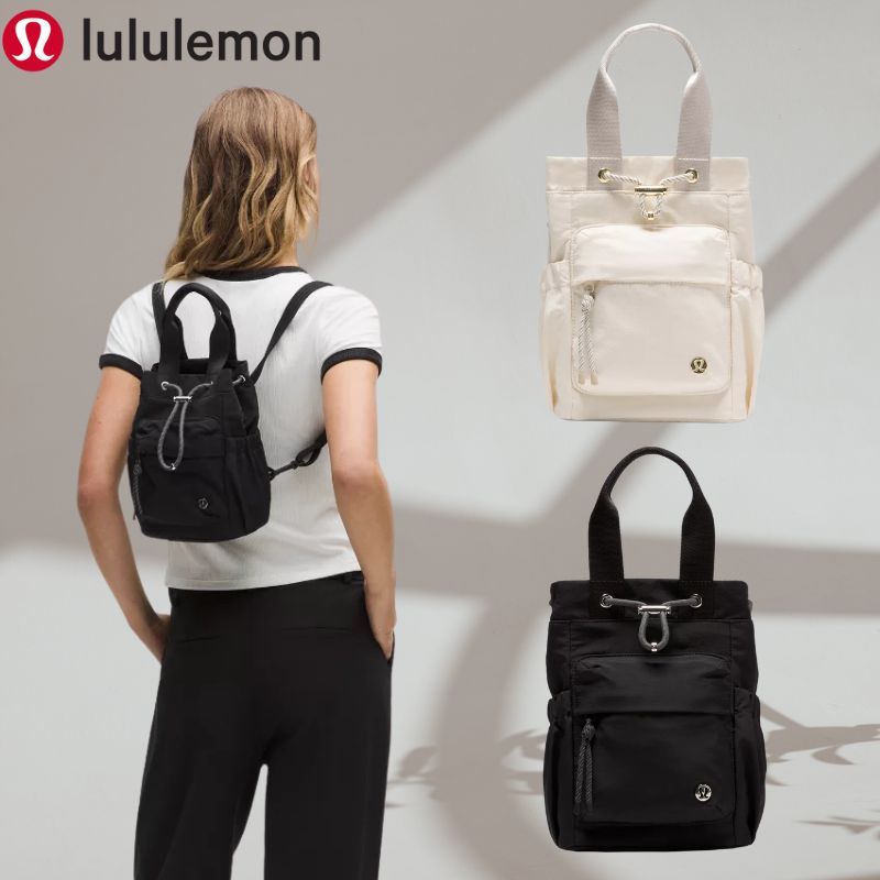 (PSM街頭潮流選)加拿大運動品牌 LULULEMON Convertible抽繩設計水桶包 5L/13L