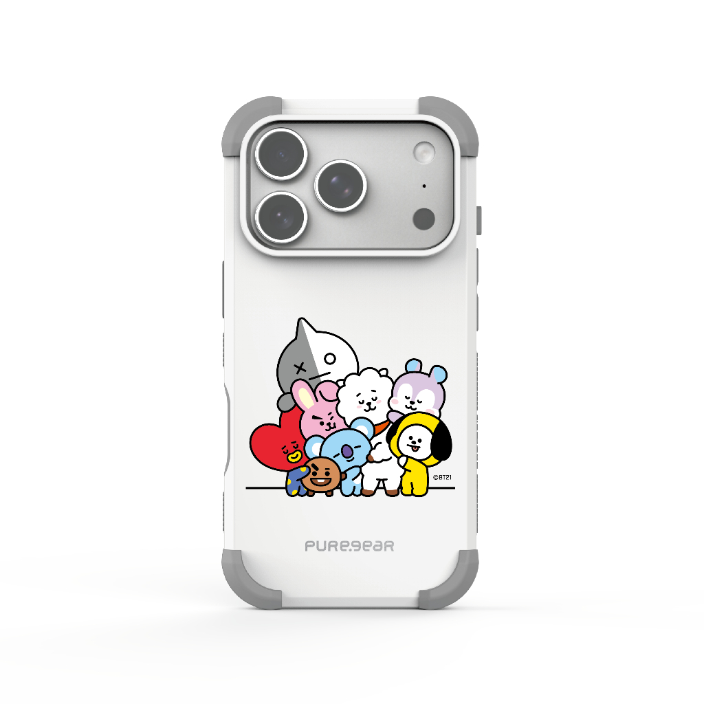 宇宙明星BT21 / iPhone 坦克軍規防摔手機殼 - 全員集合
