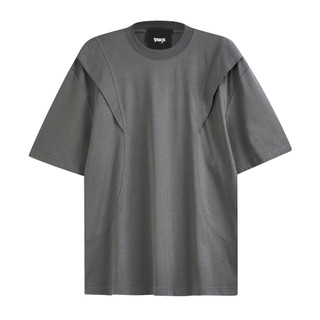 PUNX SPLICE TEE 結構設計 剪裁 厚磅 刺繡短袖TEE【 PUNX 】