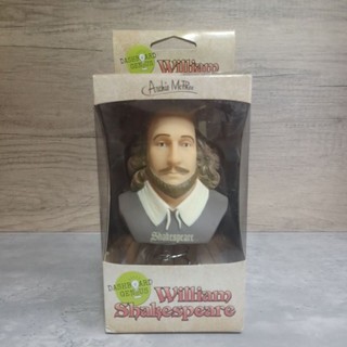 【全新未拆】Archie McPhee 莎士比亞搖頭公仔 文青玩偶 生日禮物｜車用儀表板天才系列｜美國原裝收藏