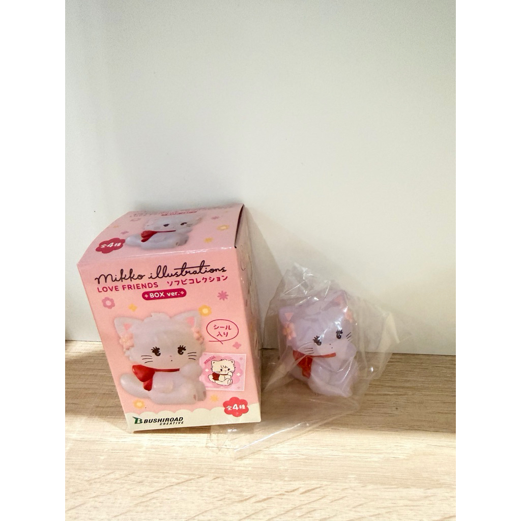 mikko illustrations LOVE FRIENDS 公仔 mikko mousse 盒玩 日本正版