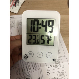 10/2出貨 我最便宜💯ikea 台灣正品 需自備兩顆4號電池 時鐘/溼度計/溫度計，白色