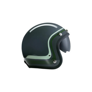 Chief Helmet DEMETER 翅膀 灰 3/4 半罩 復古帽