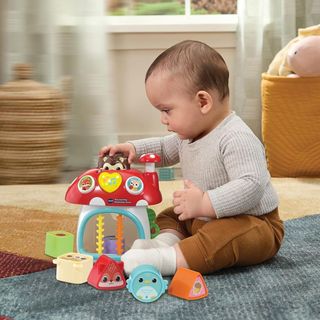 Vtech 跳跳蘑菇形狀屋【官方直營】感統訓練 早教啟蒙 語言發展 益智玩具 蒙特梭利