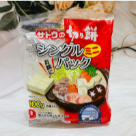 日本 佐藤麻糬 100克 火鍋麻糬 關東煮 味噌湯 年糕 日式紅豆麻糬 燒麻糬 Sato Foods 日本年糕
