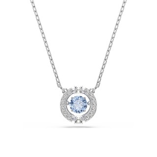 SWAROVSKI 施華洛世奇 Una 閃耀舞動水晶項鍊-藍水晶 送禮 禮物 推薦 5279425 開學季禮物