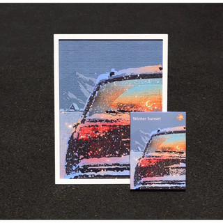 kibifufu-Winter Sunset 500片拼圖