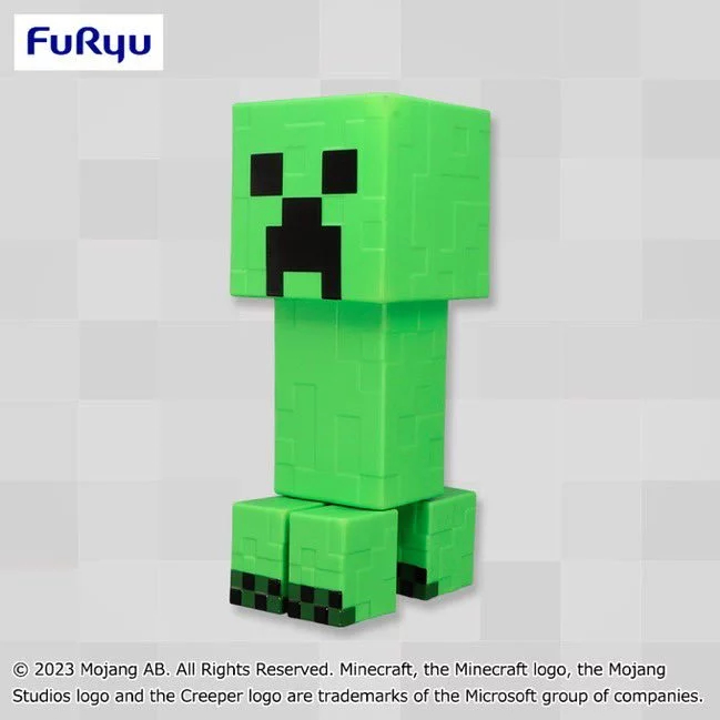 🌀日版客🌀 日版 Minecraft 麥塊 FuRyu 當個創世神 苦力怕 BIG 約30公分 景品 塑膠公仔