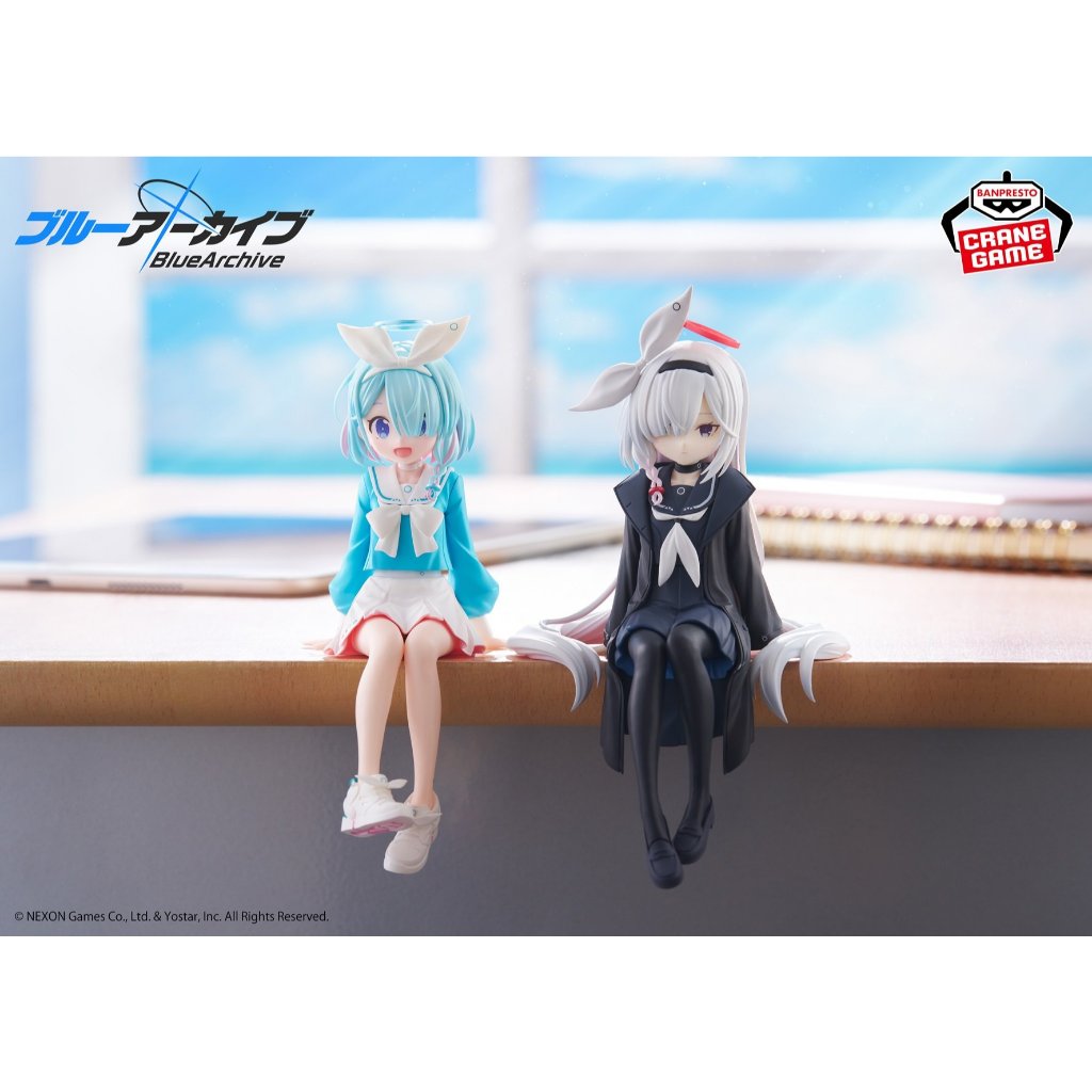 🔥鹿本🔥日版 景品 BANPRESTO 蔚藍檔案 Blue Archive 坐姿 彩奈 星奈 桌緣子 公仔 模型