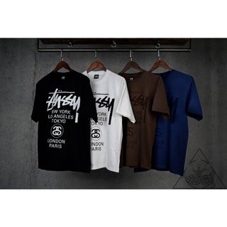 【HYDRA】Stussy 26 World Tour Tee 世界巡迴 草寫 字型 短T【SUY135】