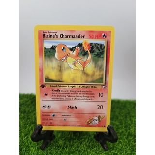 [PokeDad Taipei] PTCG Blaine's Charmander 61/132 Gym Heroes