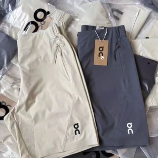 【On昂跑】專業機能運動長褲 男女同款 鬆緊腰頭抽繩設計 輕薄透氣 健身跑步訓練休閒褲