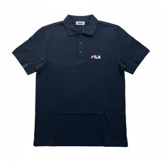 FILA 短T 深藍 刺繡LOGO 短袖 POLO衫 男 1POW3033NV