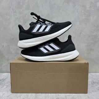 [二手S級無原盒] US7（25cm）Adidas Pureboost 22 黑 GZ5174