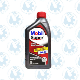 《油工坊》 【整箱12罐】Mobil 美孚 Super 5000 5W30 合成 機油 SP GF-6A 原廠 有贈品