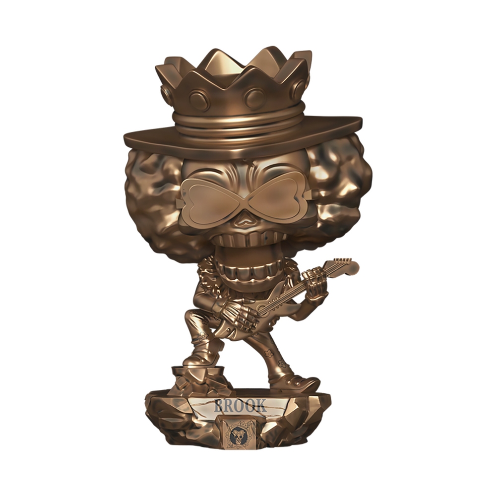 FUNKO N4SPOP Plus 航海王-布魯克銅像 FN89145