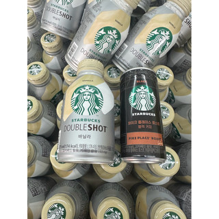 韓國🇰🇷STARBUCKS星巴克 特濃咖啡拿鐵 香草風味275ml 派克市場黑咖啡 200ml無糖 美式咖啡 即飲咖啡