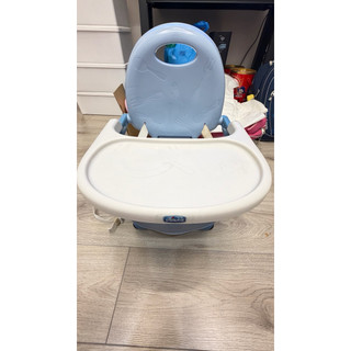 Chicco Pocket snack攜帶式輕巧餐椅座墊藍色