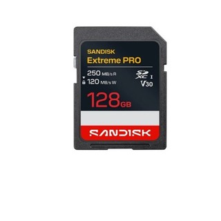 SANDISK Extreme PRO SD UHS-I 128GB 記憶卡(RM585)