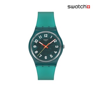 Swatch WAVELENGTHS OF MOSS 經典手錶/瑞士製造 SO28L100 (34mm)【官方旗艦店】