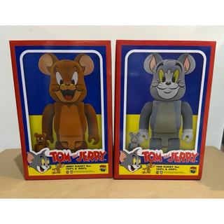 全新 Tom and Jerry 傑利鼠 湯姆貓 Bearbrick 400%+100%