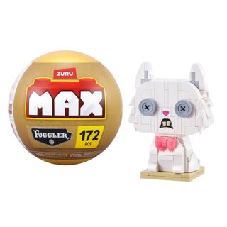 MAX積木膠囊-Fuggler牙齒怪 喵星人-白