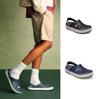 Crocs 卡駱馳 (中性鞋) Crocband Heritage 卡駱班仿舊克駱格-黑色-213224-001