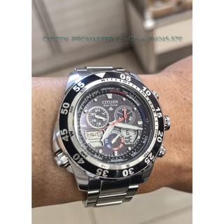 CITIZEN星辰 PROMASTER Eco-Drive JR4045-57E雙顯 二手良品#636