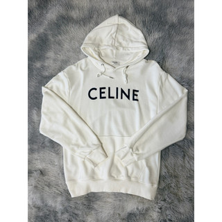 CELINE經典字母logo長袖帽T精品長袖