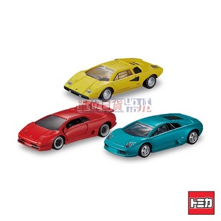 『 單位日貨 』日本正版 TOMICA 多美 Lamborghini 3台盒裝 LP 400 Diablo SV