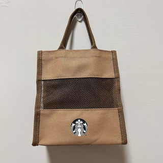 正版 星巴克 Starbucks 咖啡色 特色 手提袋 二手 狀態佳