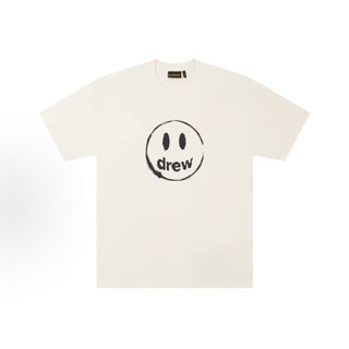 Drew house 2026全新系列！水墨笑臉 簡約舒適圓領短袖情侶款T恤 男女同款 經典Mascot