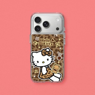犀牛盾 適用iPhone Clear MagSafe相容 抗黃化透明防摔磁吸手機殼∣Hello Kitty/豹抱小夥伴